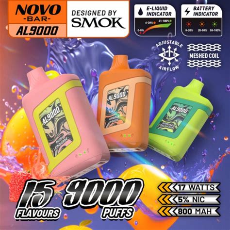 SMOK NOVO Bar AL9000 Disposable